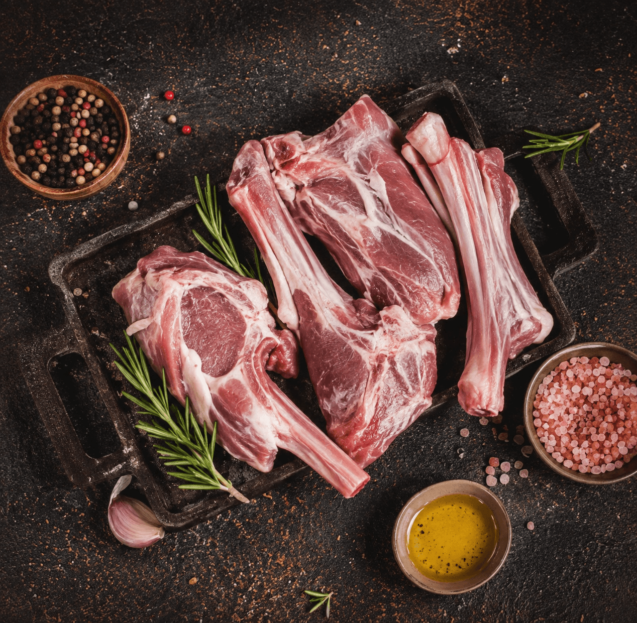 Bone-in mutton