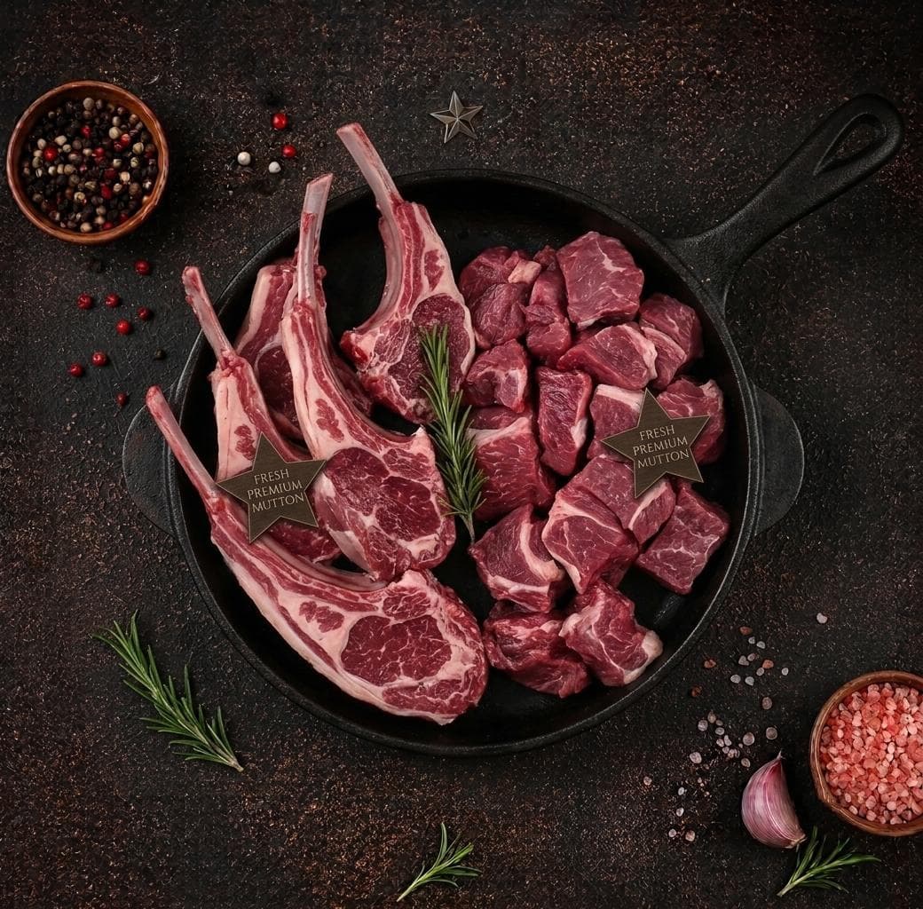Premium mutton cuts